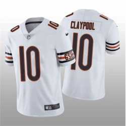 Men & Women & Youth Chicago Bears #10 Chase Claypool White Vapor Untouchable Limited Stitched Football Jersey